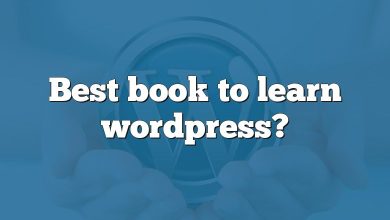 Best book to learn wordpress?