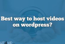 Best way to host videos on wordpress?