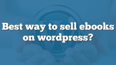 Best way to sell ebooks on wordpress?