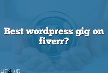 Best wordpress gig on fiverr?