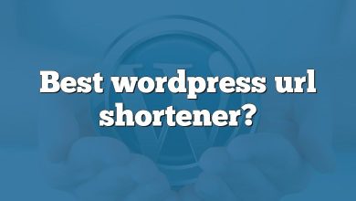 Best wordpress url shortener?