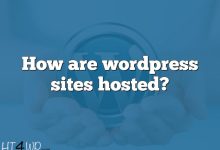 How are wordpress sites hosted?