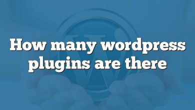 How many wordpress plugins are there