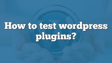 How to test wordpress plugins?