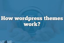 How wordpress themes work?