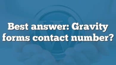 Best answer: Gravity forms contact number?