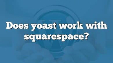 Does yoast work with squarespace?