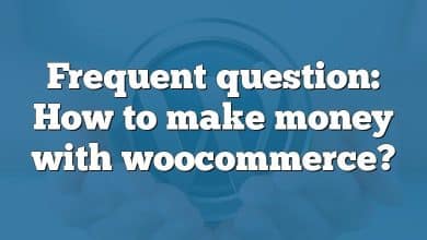 Frequent question: How to make money with woocommerce?