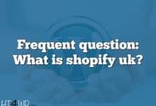 Frequent question: What is shopify uk?