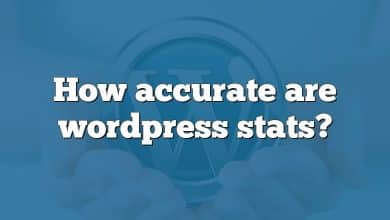 How accurate are wordpress stats?