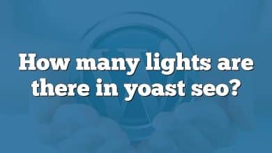 How many lights are there in yoast seo?