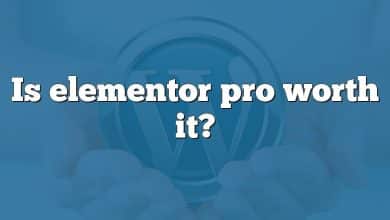 Is elementor pro worth it?