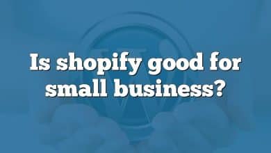 Is shopify good for small business?