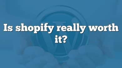 Is shopify really worth it?