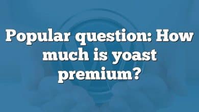 Popular question: How much is yoast premium?