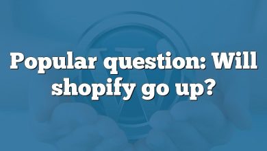 Popular question: Will shopify go up?