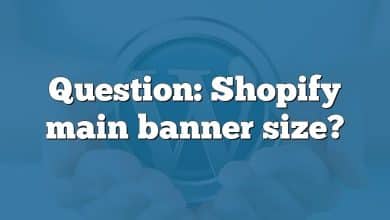 Question: Shopify main banner size?