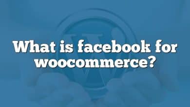 What is facebook for woocommerce?