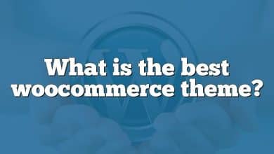 What is the best woocommerce theme?