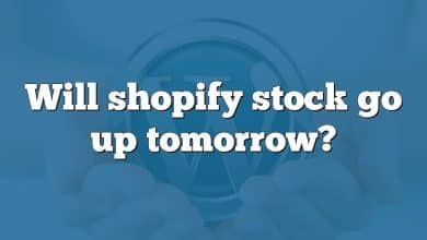 Will shopify stock go up tomorrow?