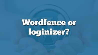 Wordfence or loginizer?