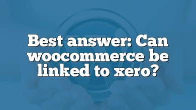 Best answer: Can woocommerce be linked to xero?