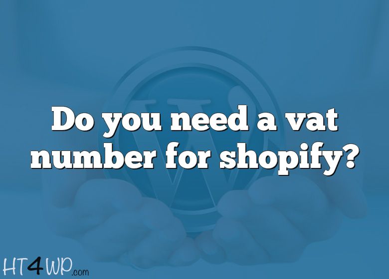 Do You Have To Provide A Vat Receipt