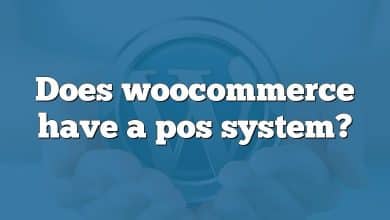 Does woocommerce have a pos system?