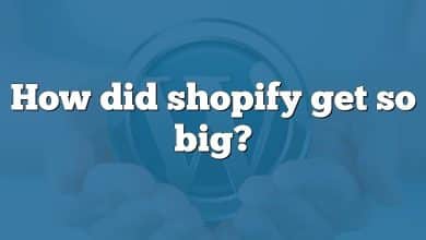 How did shopify get so big?