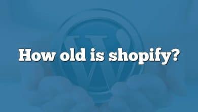 How old is shopify?