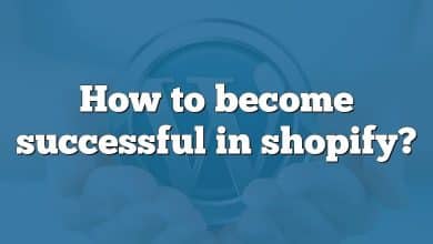 How to become successful in shopify?