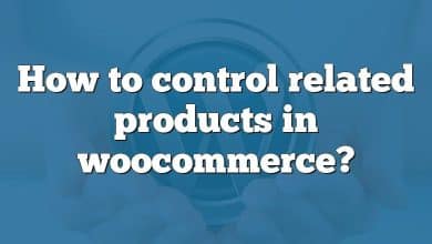 How to control related products in woocommerce?