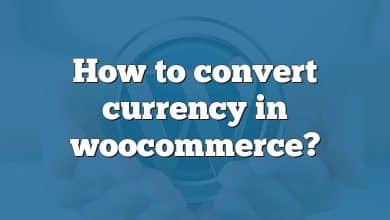 How to convert currency in woocommerce?