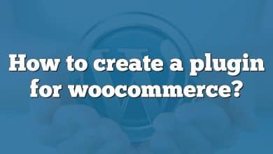 How to create a plugin for woocommerce?