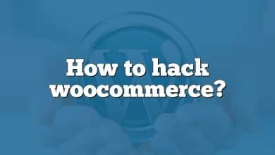 How to hack woocommerce?