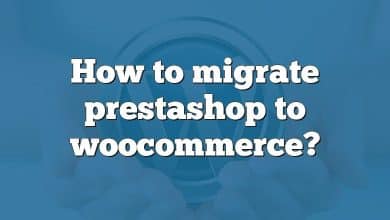 How to migrate prestashop to woocommerce?