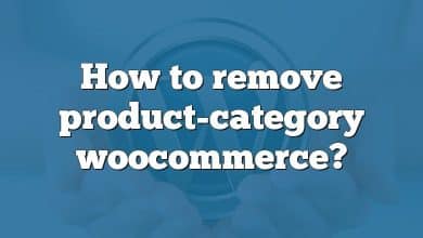 How to remove product-category woocommerce?