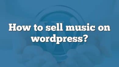 How to sell music on wordpress?