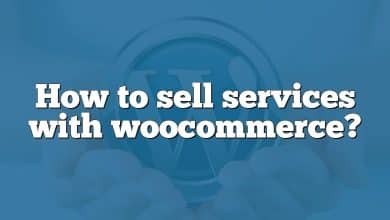 How to sell services with woocommerce?