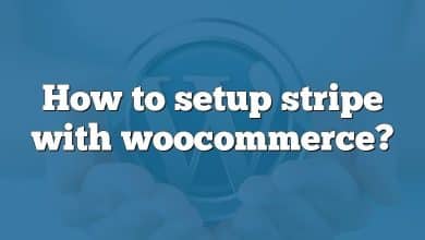 How to setup stripe with woocommerce?