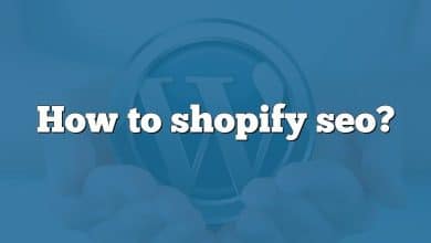 How to shopify seo?