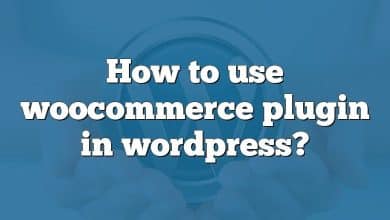 How to use woocommerce plugin in wordpress?