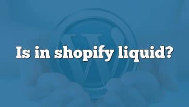 Is in shopify liquid?