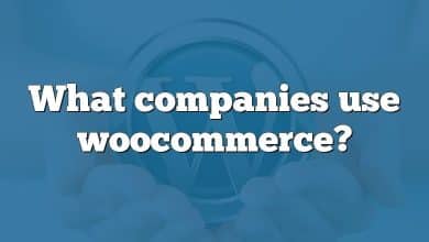 What companies use woocommerce?