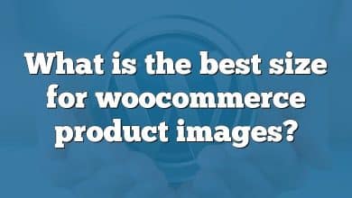 What is the best size for woocommerce product images?