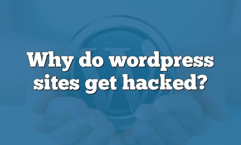 Why do wordpress sites get hacked?