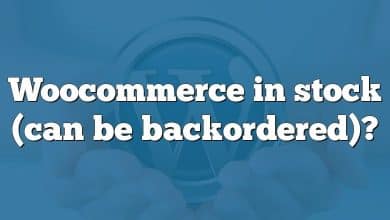 Woocommerce in stock (can be backordered)?