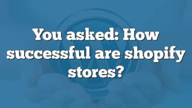 You asked: How successful are shopify stores?