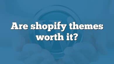 Are shopify themes worth it?