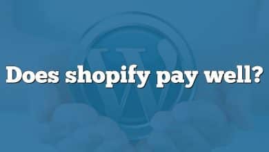 Does shopify pay well?